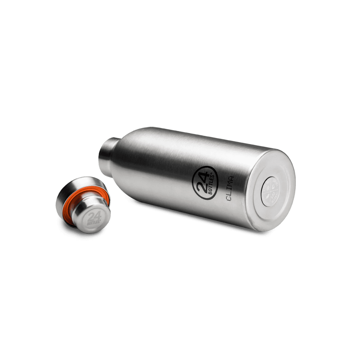 Isotherme fles - Clima Bottle Brushed Steel 500 ml