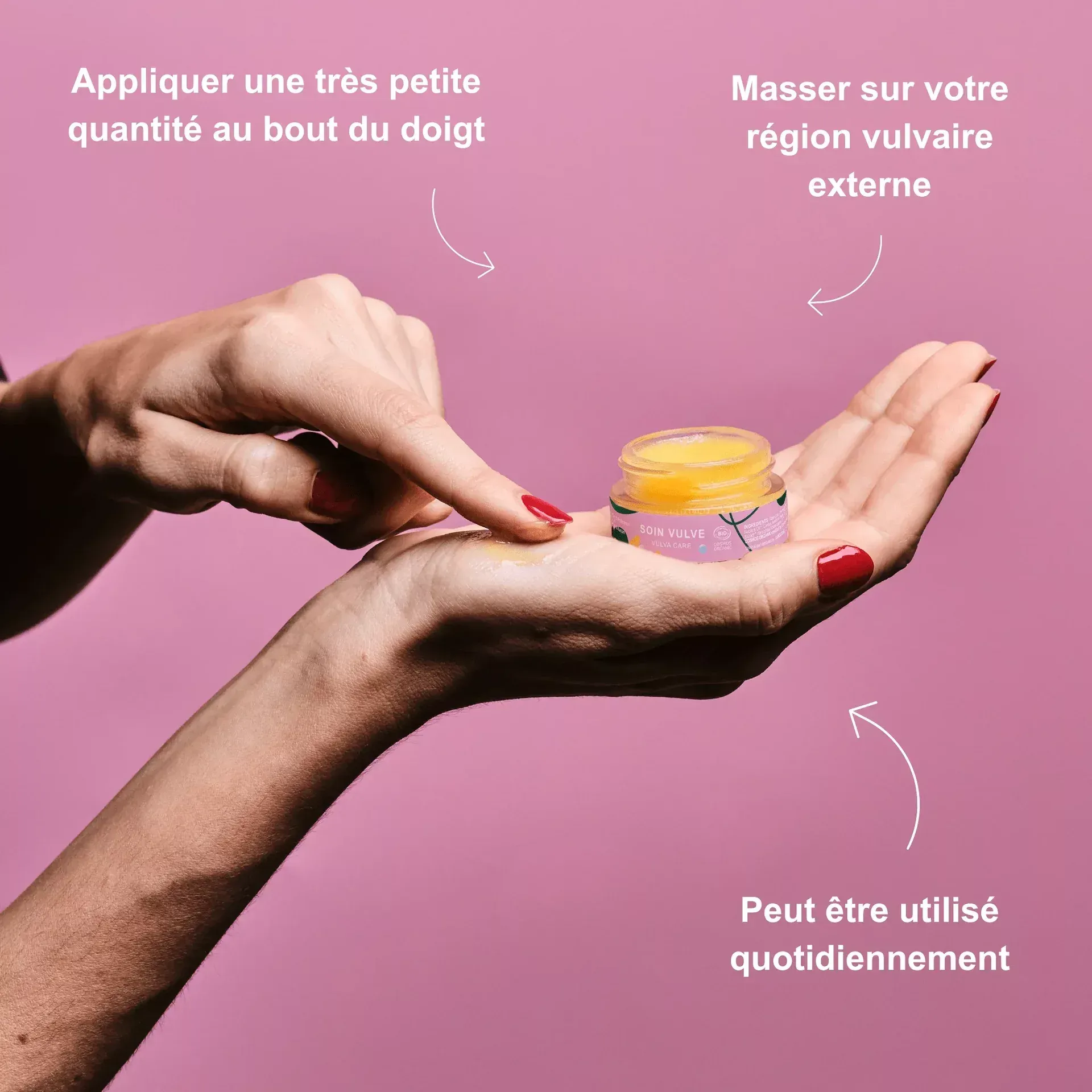 Regenererende vulva verzorgende balsem - biologisch gecertificeerd 15ml