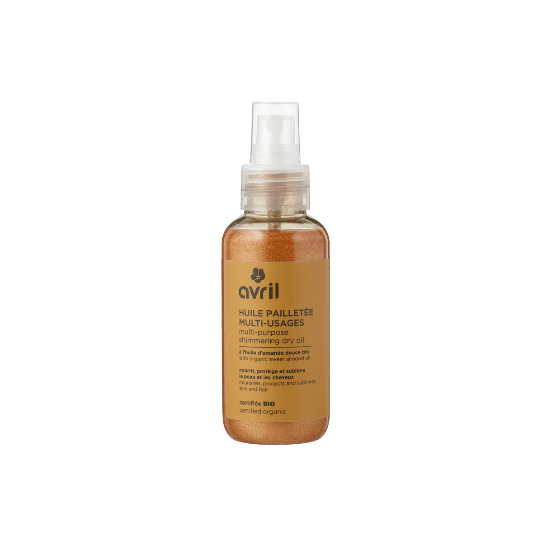 Multifunctionele glitterolie 100ml - Gecertificeerd biologisch