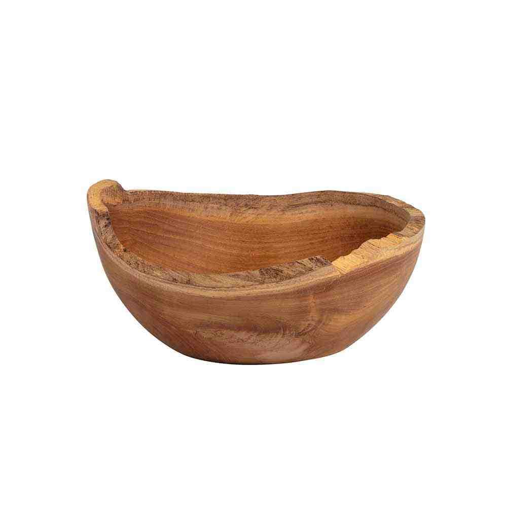 Teak kom - ORGANIC BOWL - L ø 20 CM