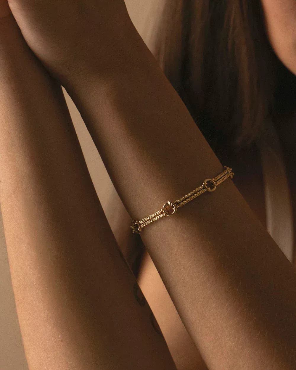 Armband Rose - Verguld