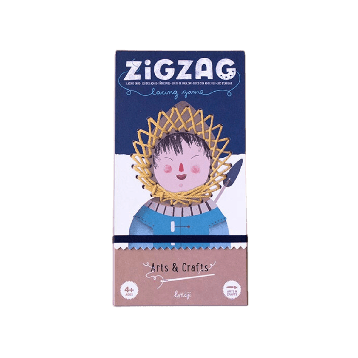 Doe-het-zelf borduurpakket - 4 jaar en ouder - ZIG ZAG