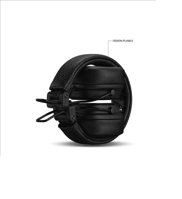 Bluetooth-headset Major V Black Marshall