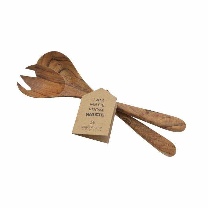 Teakhouten saladebestekset - SALAD-SET RECLAIMED TEAK