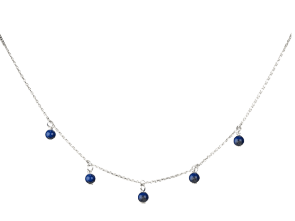 Halsketting  Éternelle - Argent massif 9025 et lapis lazuli