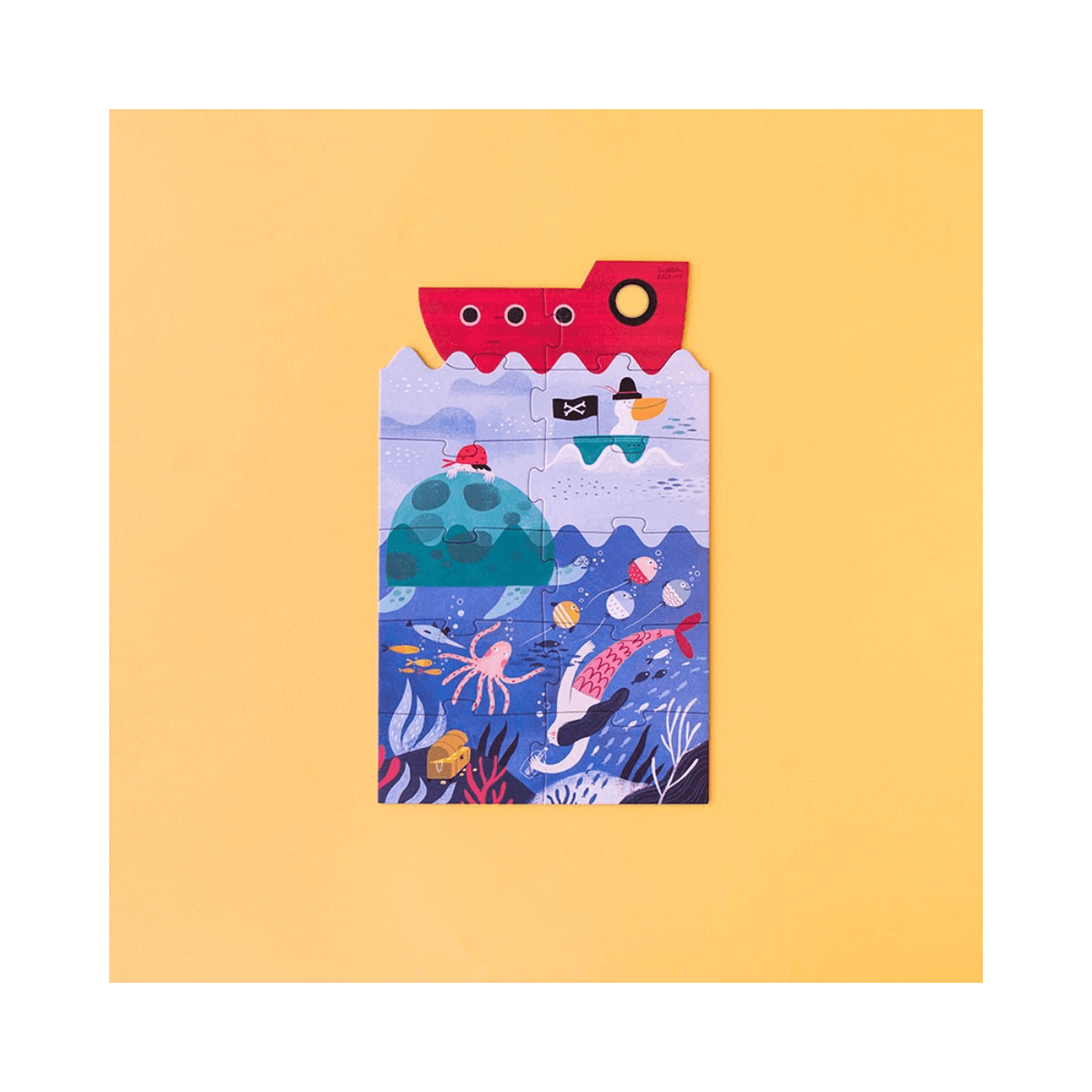 36-delige puzzels - 3 - 6 jaar - DISCOVER THE TREASURE PUZZLE