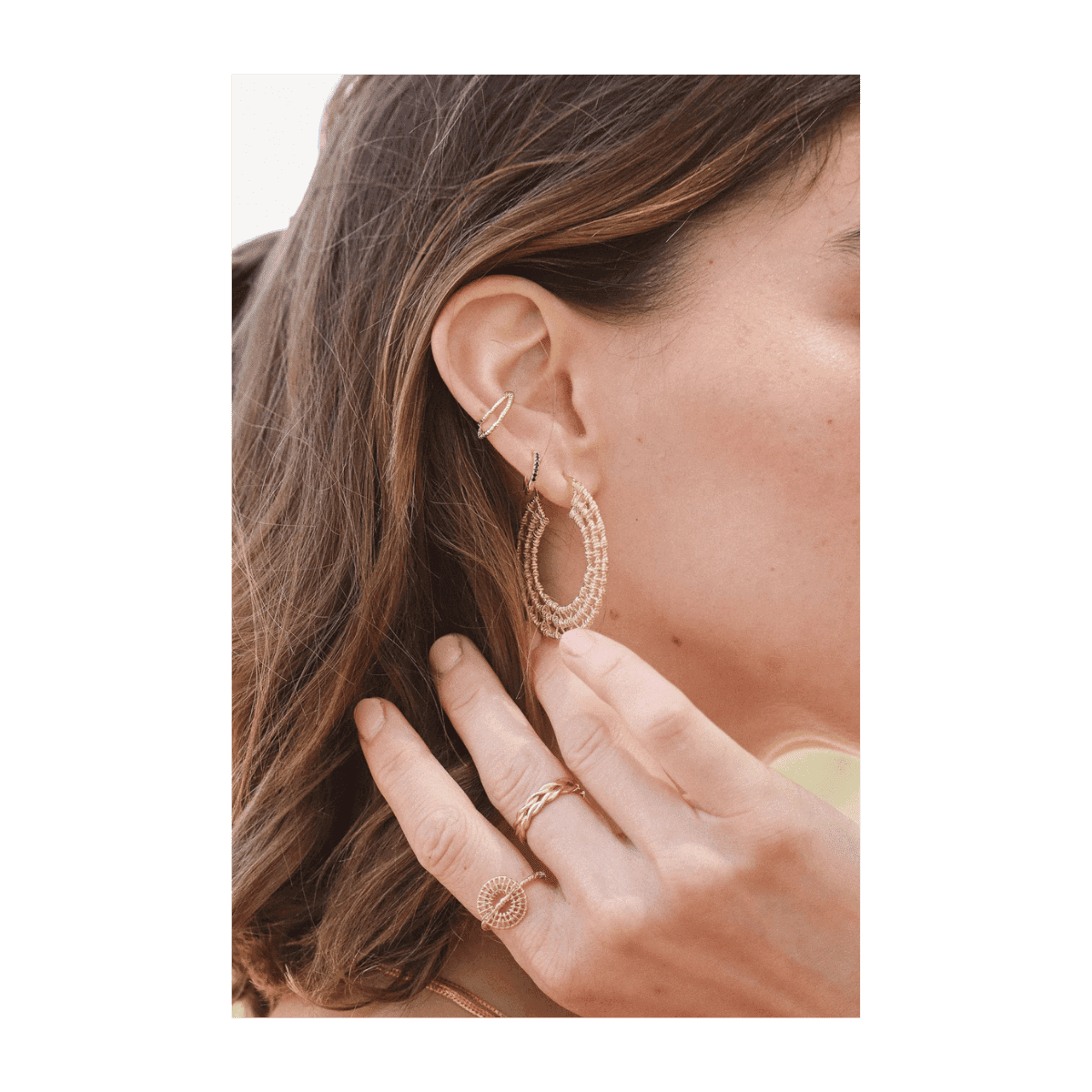 Earcuff Elina - Dubbel