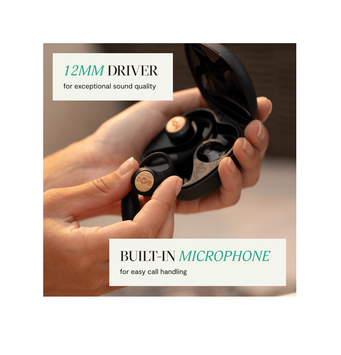 Draadloze oortjes LIBERATE OPEN EARBUDS - Zwart 700482