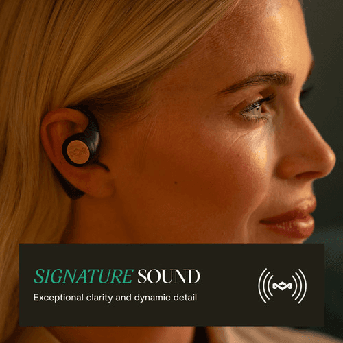 Draadloze oortjes LIBERATE OPEN EARBUDS - Zwart 700482