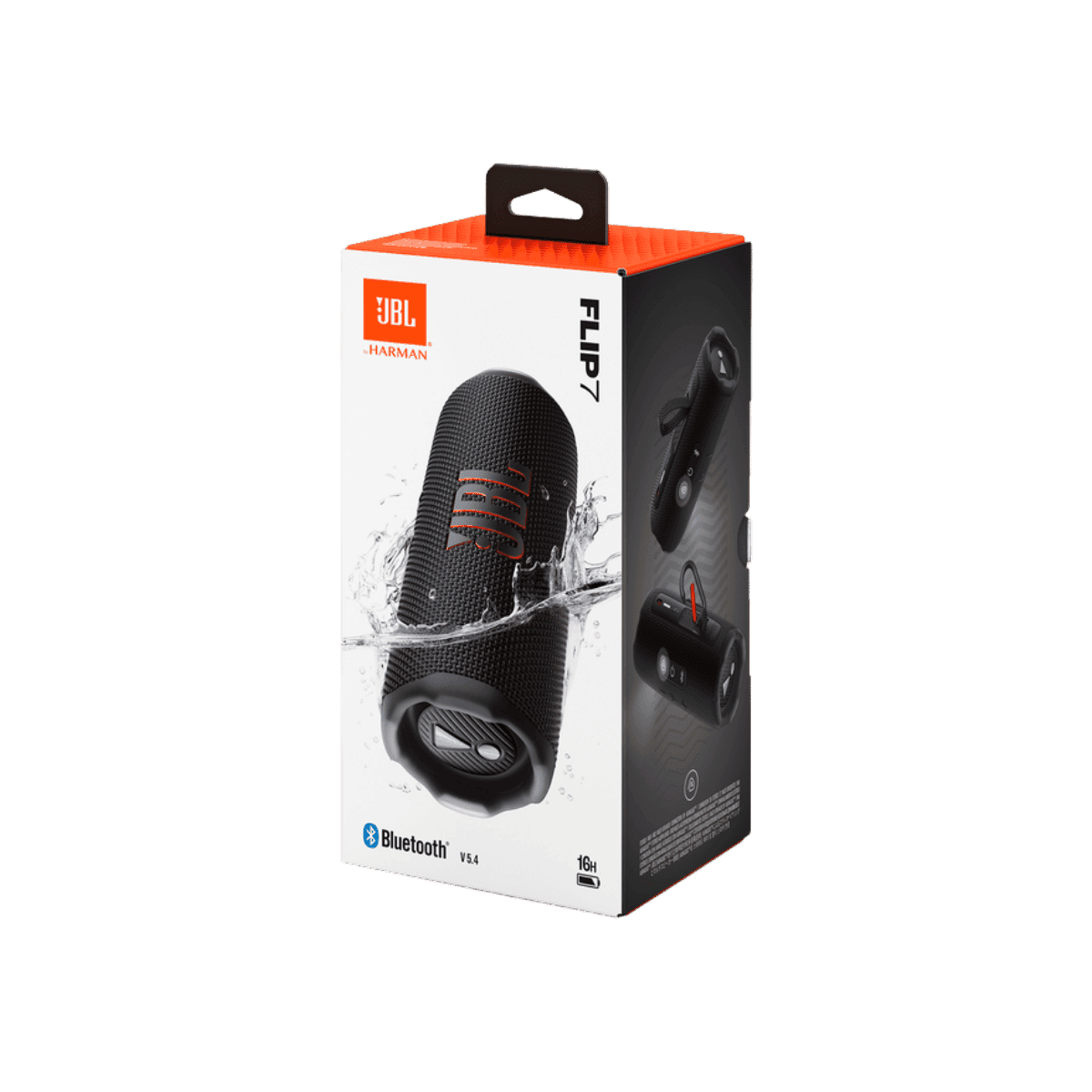 Draagbare Bluetooth-luidspreker Flip 7 - Zwart