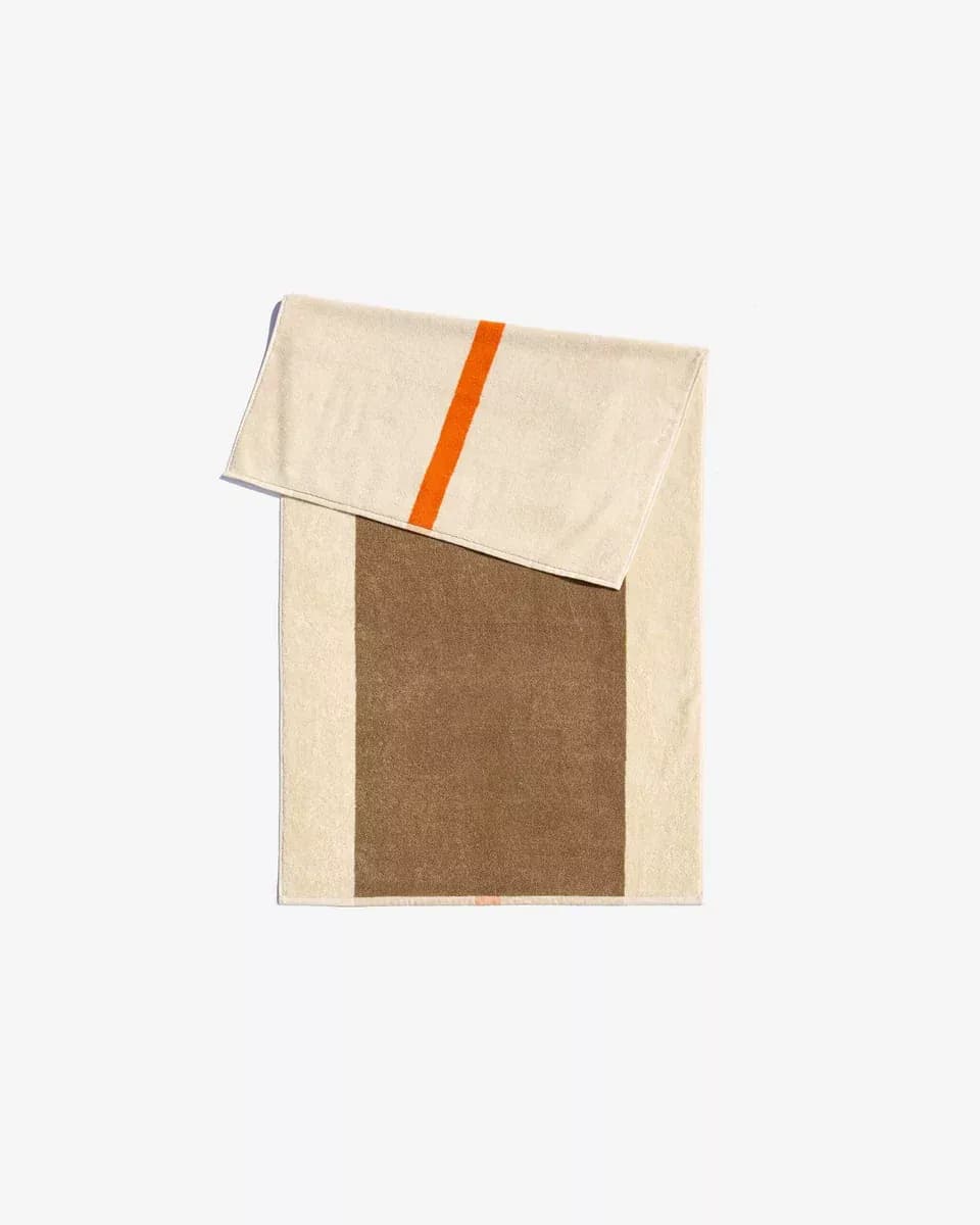 Handdoek / badlaken 70x140 Orange Honey
