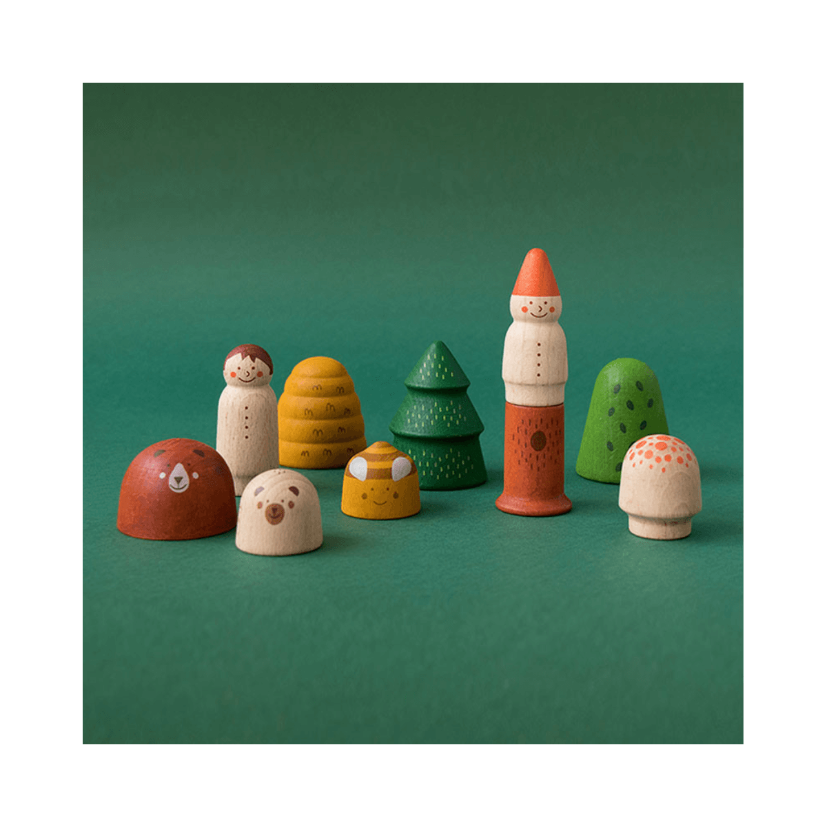 Mini houten wereld - vanaf 2 jaar WOODEN WORLD FOREST