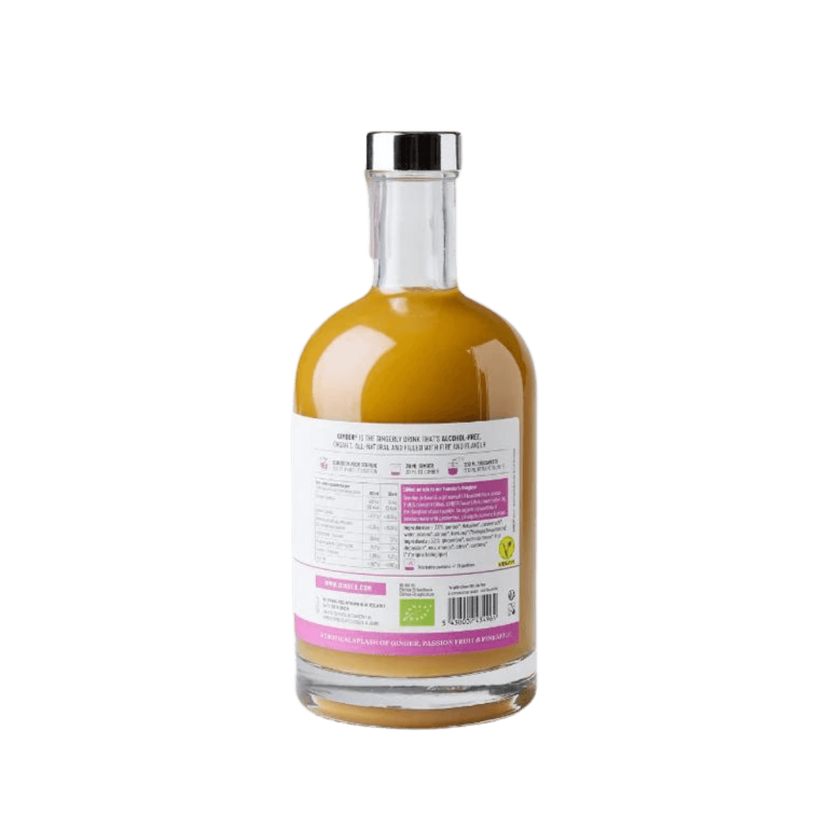 Biologische gembersiroop (tropische versie) - Gimber N°3 SWEET LILLY - 700ml