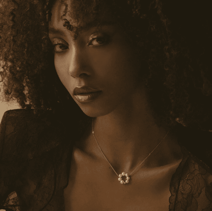 Halsketting Julia - Verguld