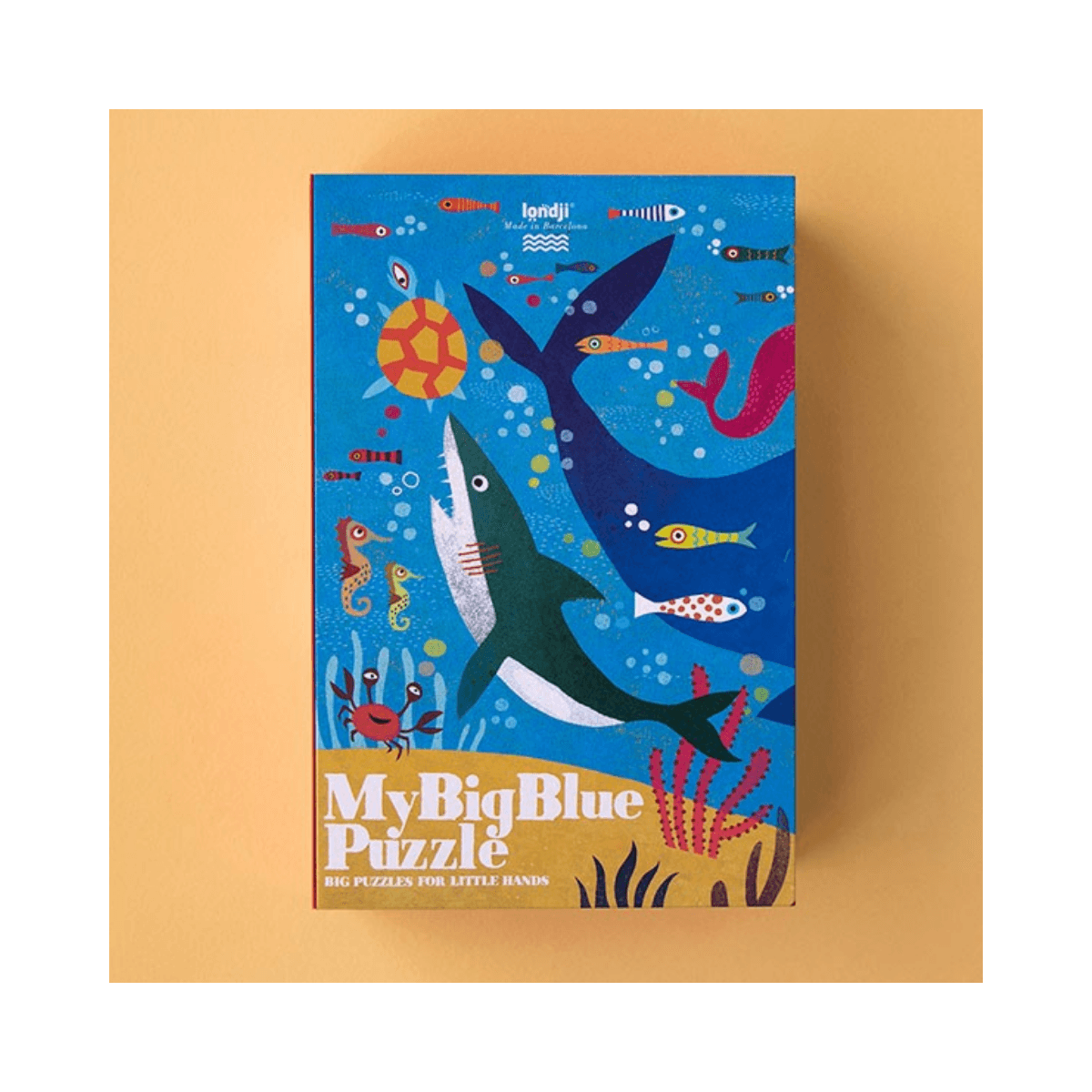 36-delige puzzel - 3 - 6 ans - MY BIG BLUE PUZZLE