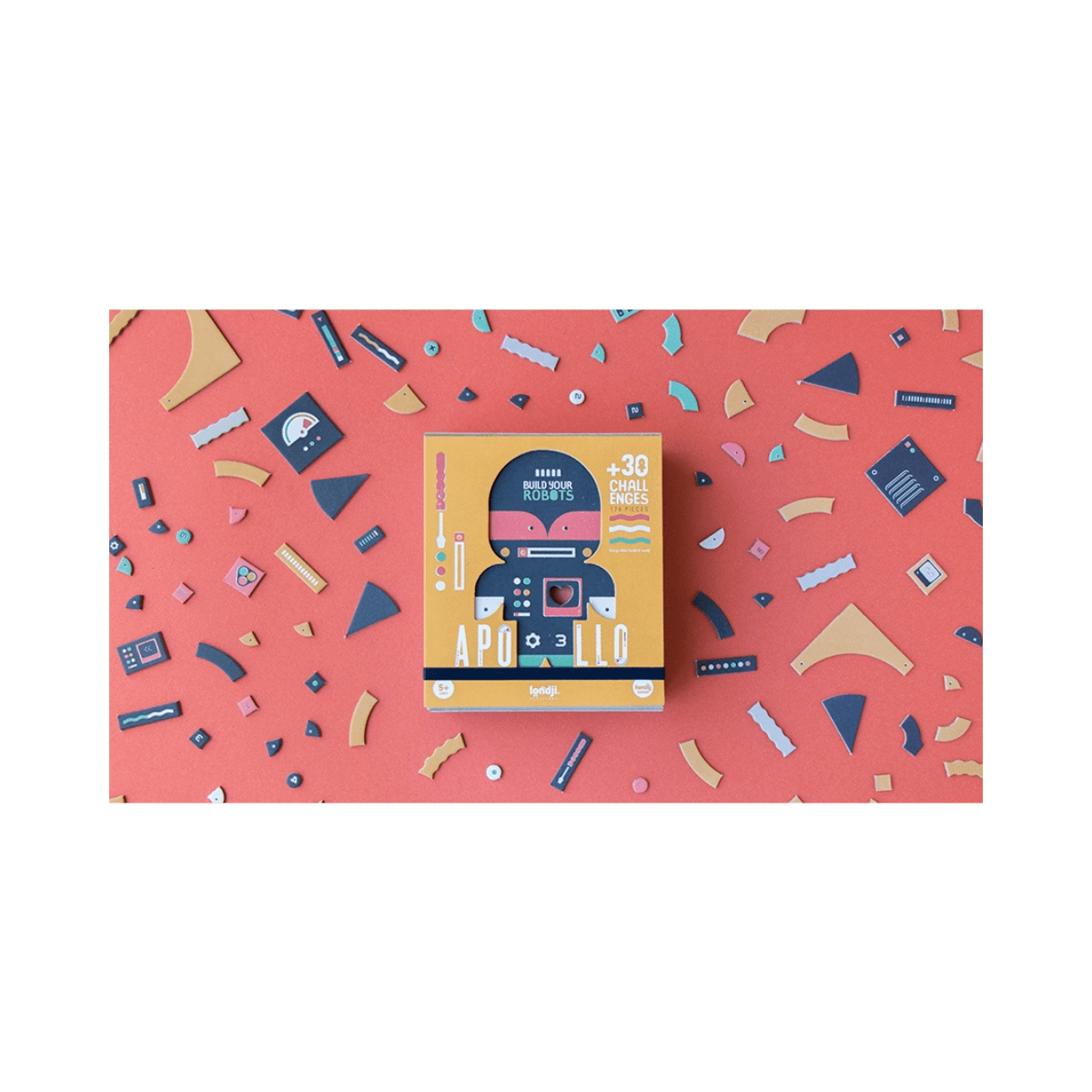 Robot-bouwspel - 5 jaar en ouder - APOLLO BUILD YOUR ROBOTS
