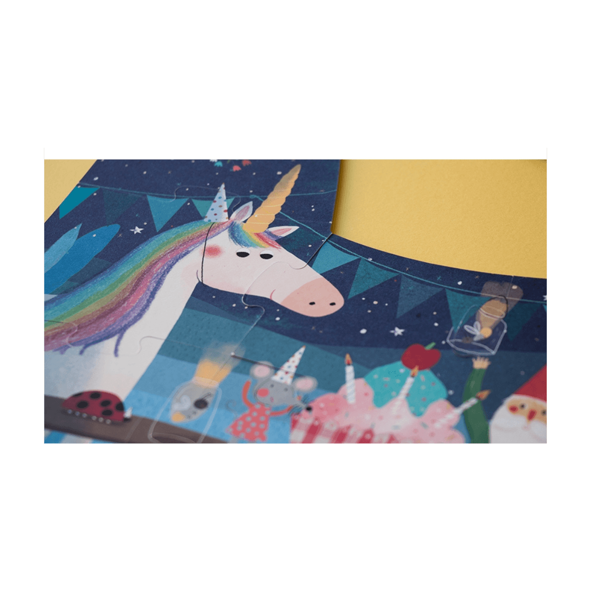 Progressieve puzzels - 3 jaar en ouder - HAPPY BIRTHDAY UNICORN PUZZLE