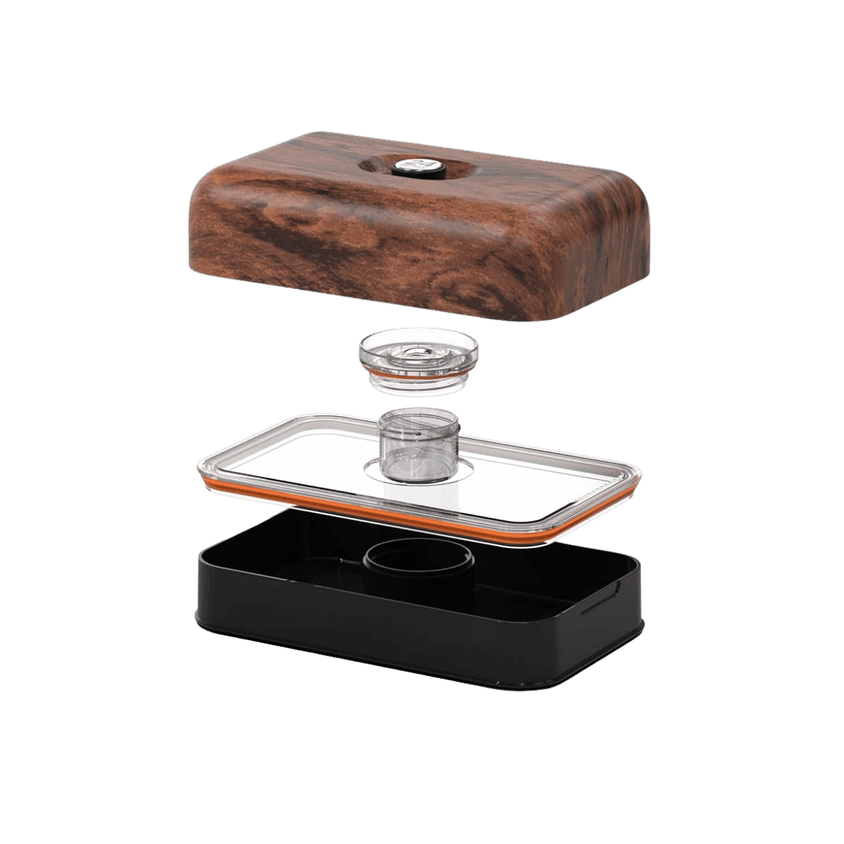 Lunchbox Sequoia Wood