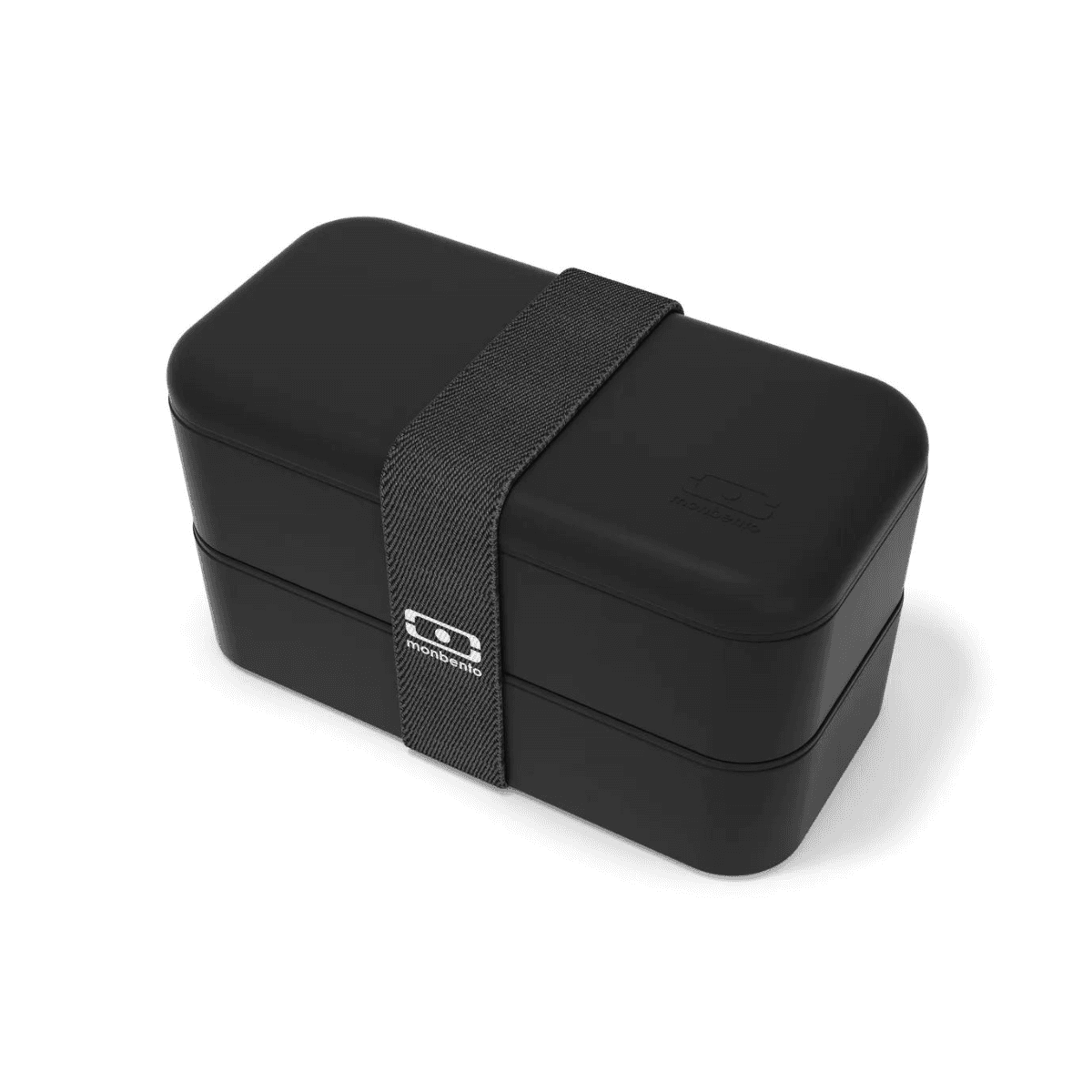 Lunchdoos Bento 2 x 500ml - MB ORIGINAL - Onyx zwart