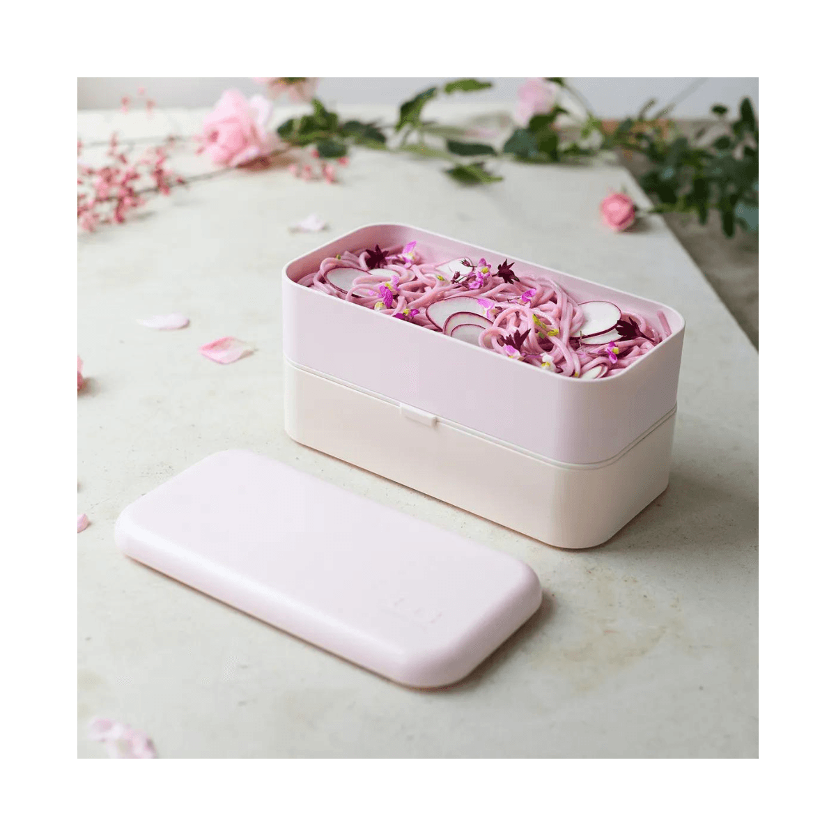 Lunchdoos Bento 2 x 500ml - MB ORIGINAL - Mokka Roze
