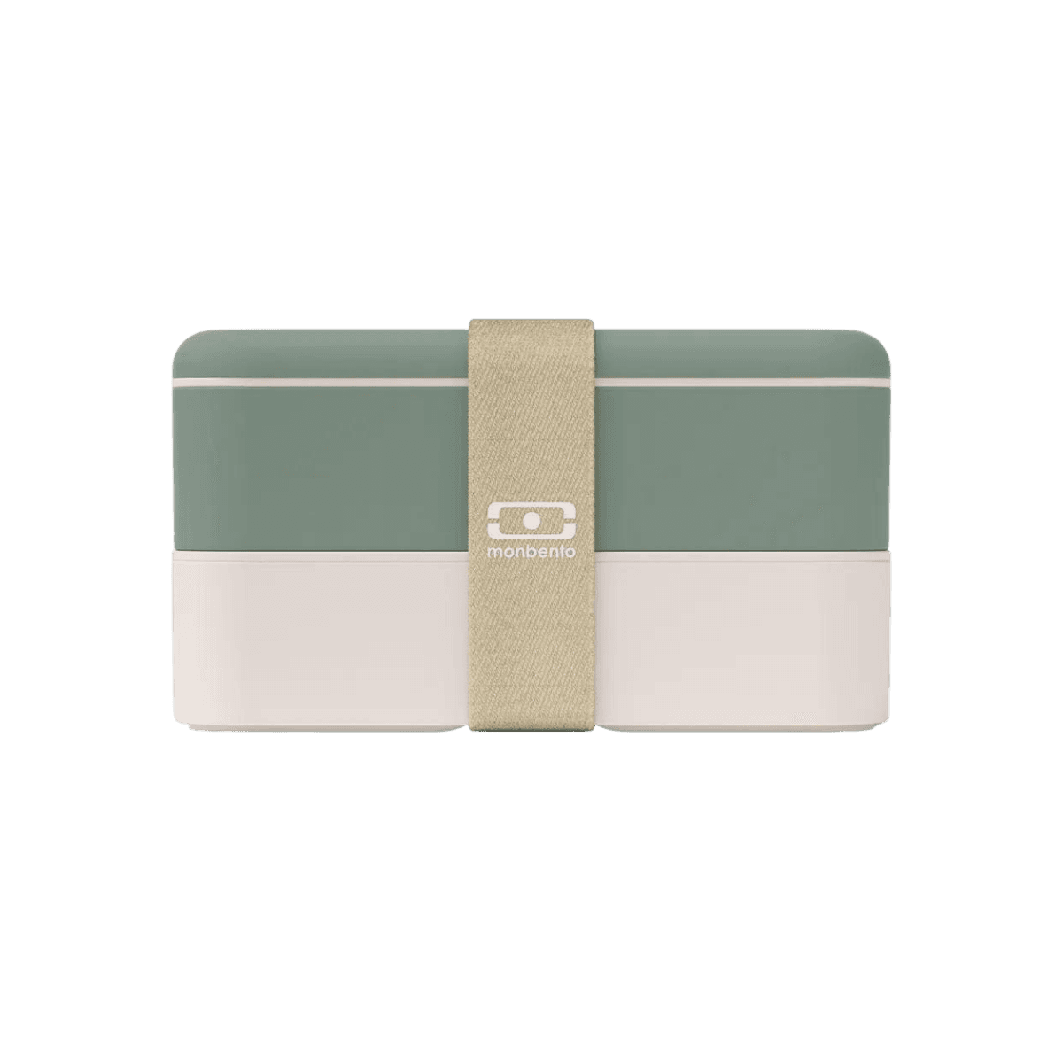 Lunchdoos Bento 2 x 500ml - MB ORIGINAL - Natuurlijk groen
