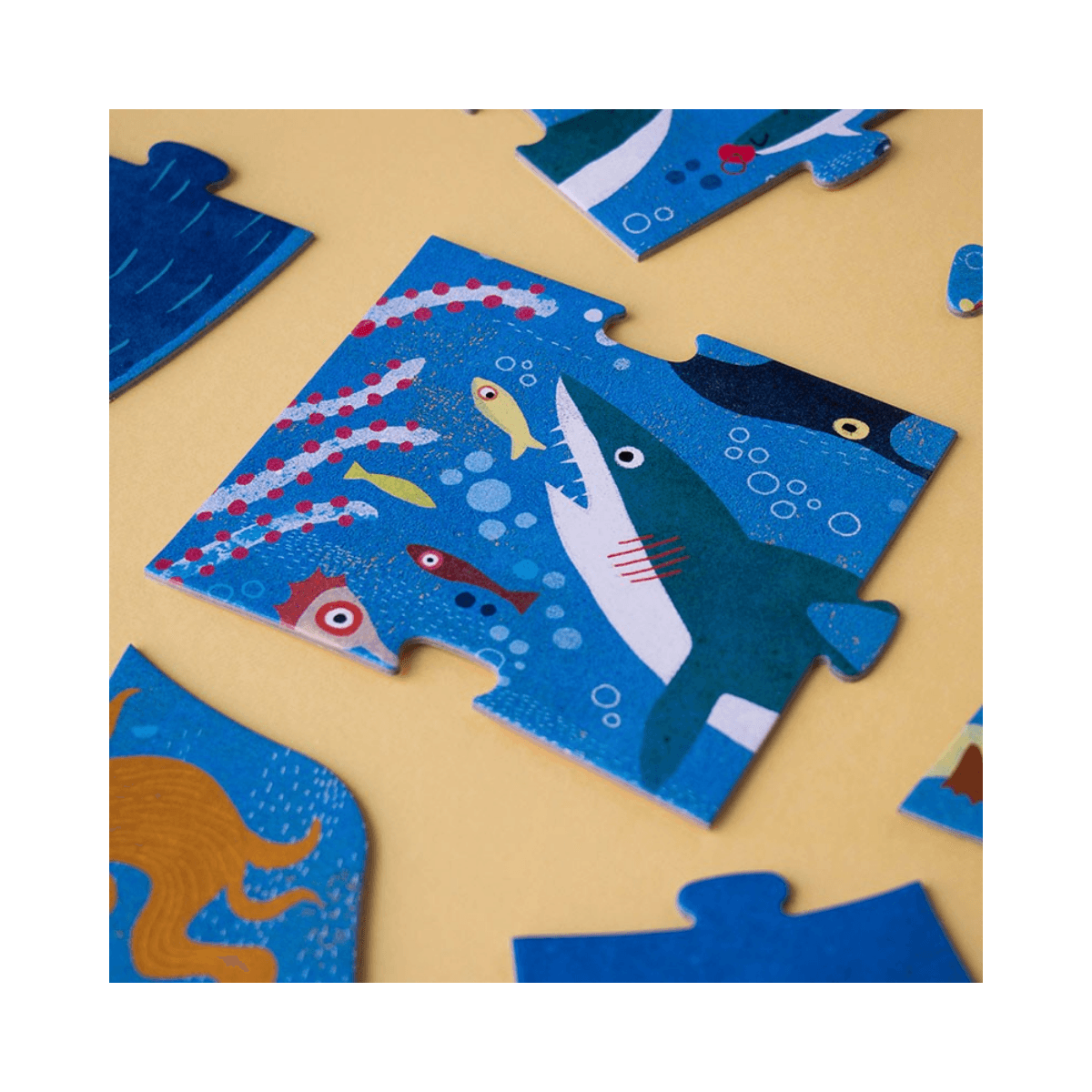 36-delige puzzel - 3 - 6 ans - MY BIG BLUE PUZZLE