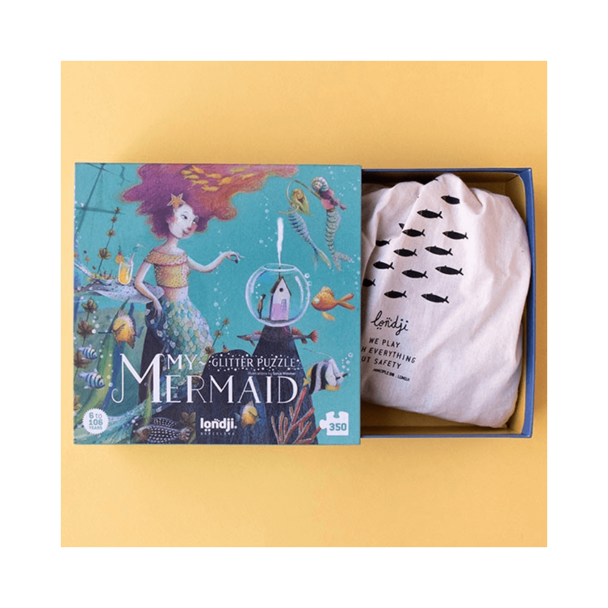 Puzzel van 350 stukjes - Vanaf 6 jaar - MY MERMAID PUZZLE