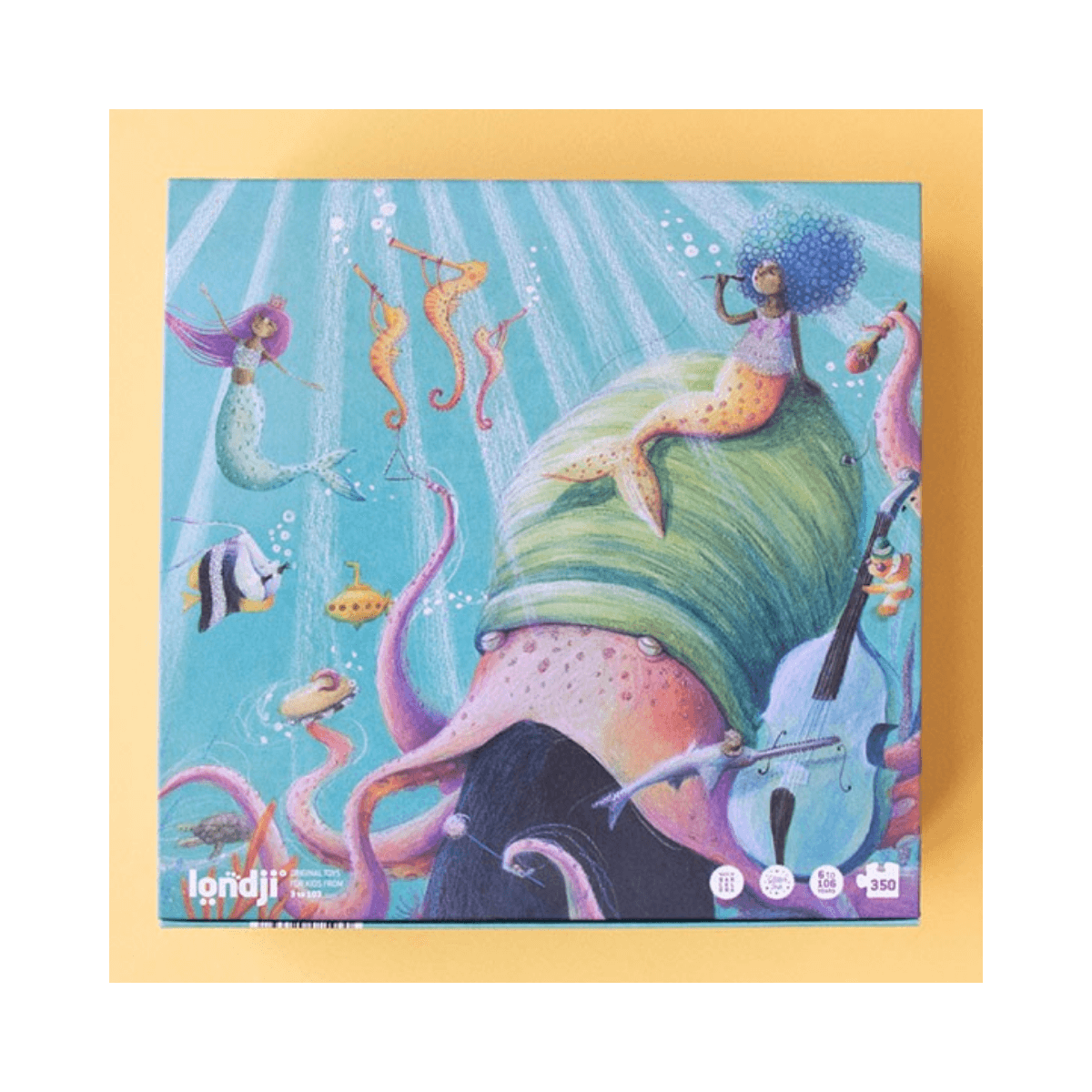 Puzzel van 350 stukjes - Vanaf 6 jaar - MY MERMAID PUZZLE