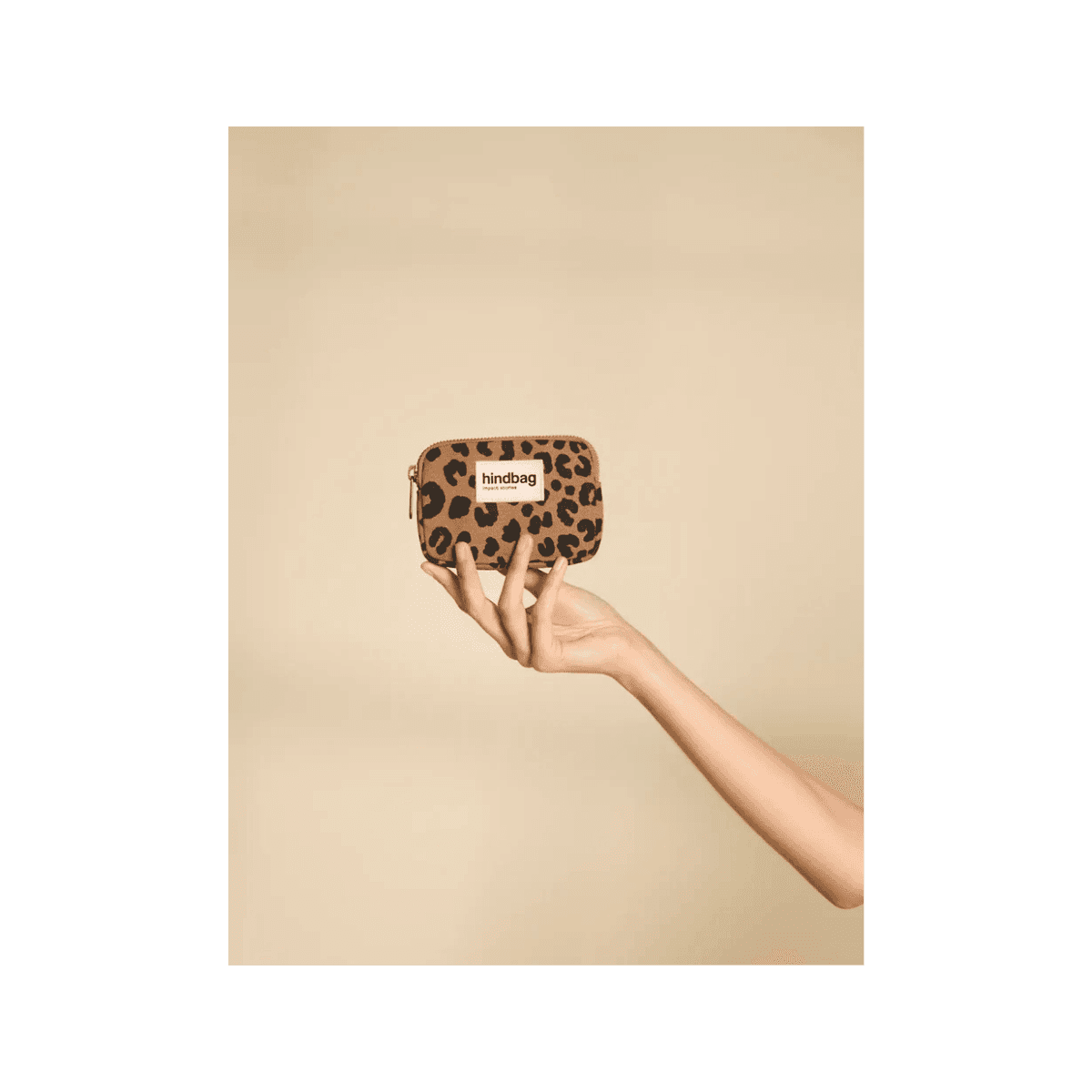 Pportemonnee LILI - Leopard Cannelle