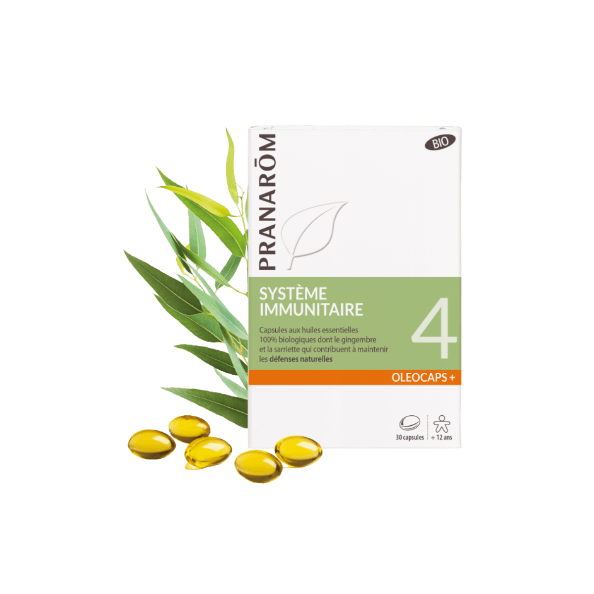 Capsules met essentiële oliën - 4 Immuunsysteem - 30 capsules
