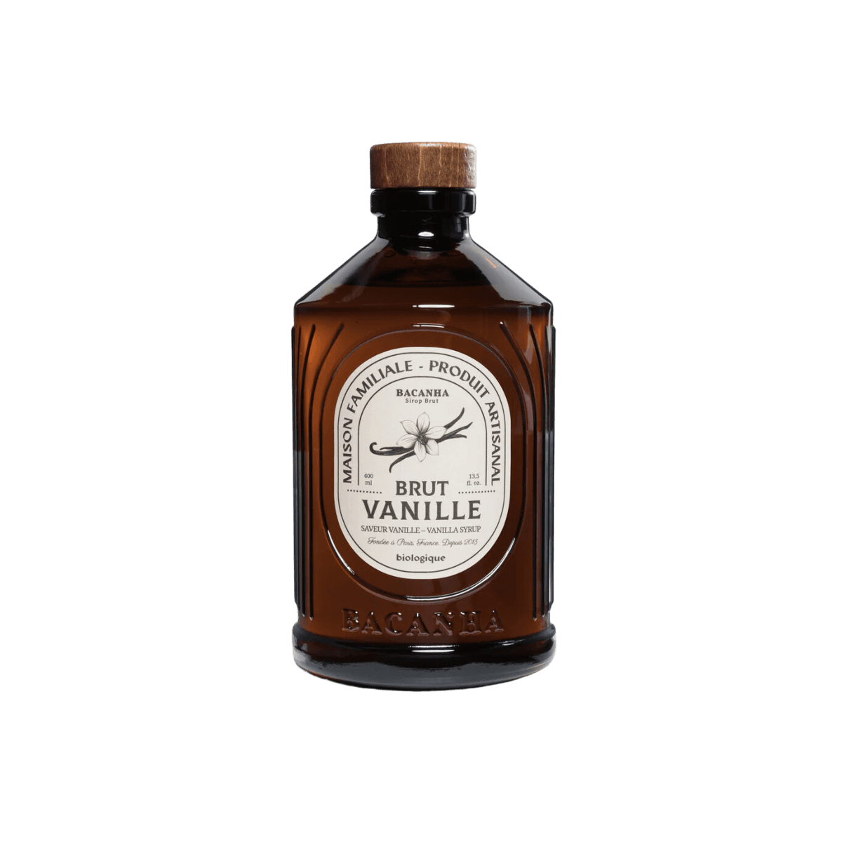 Vanille brut siroop - biologisch - 400ml