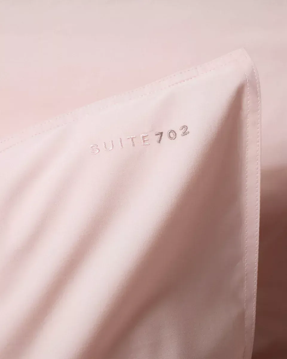 60X70 Percal 100% Katoe Kussensloop - Blush PKS60NU