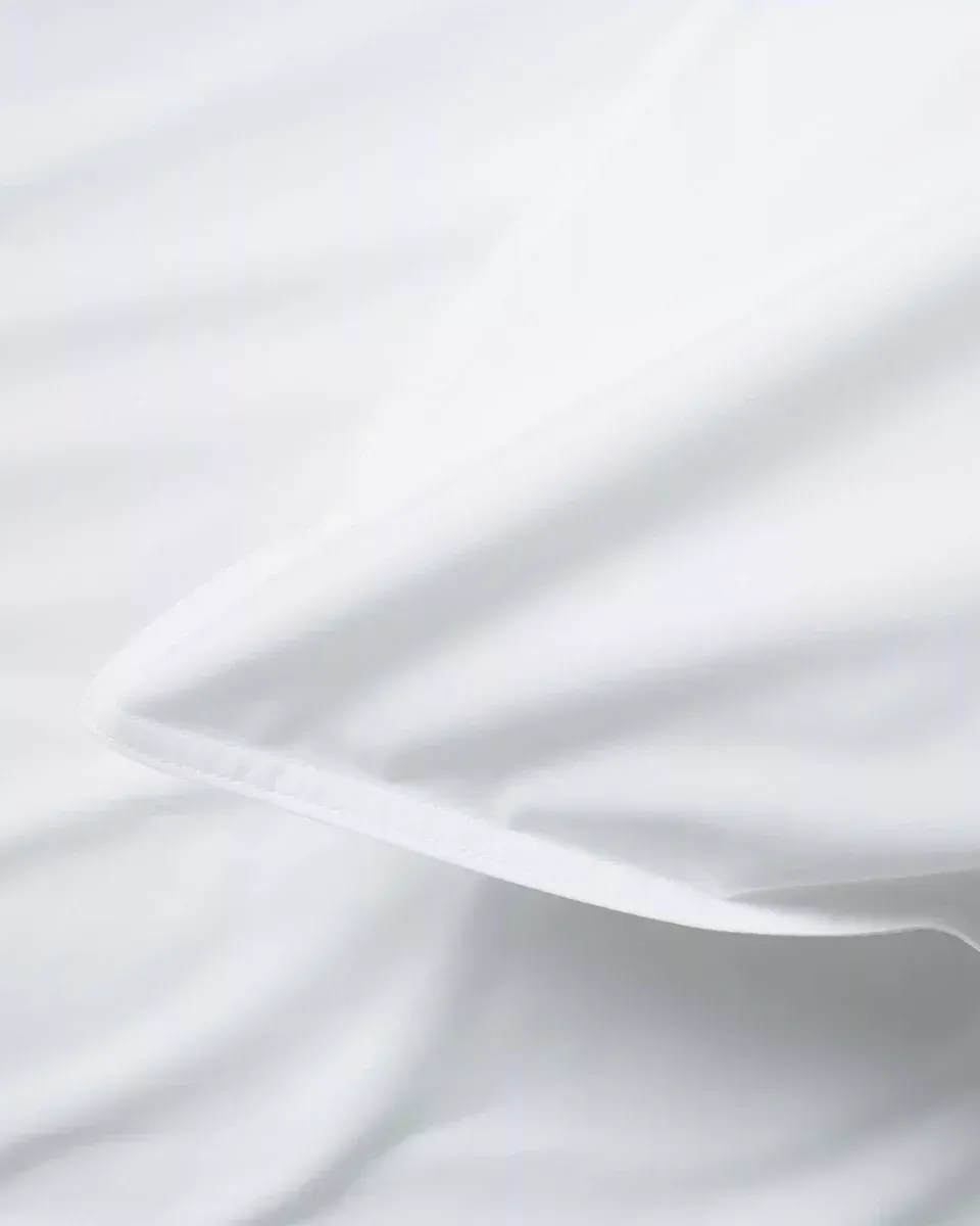 240X220 Percale 100% Coton-Dekbedovertrek   - White PDBO240WH