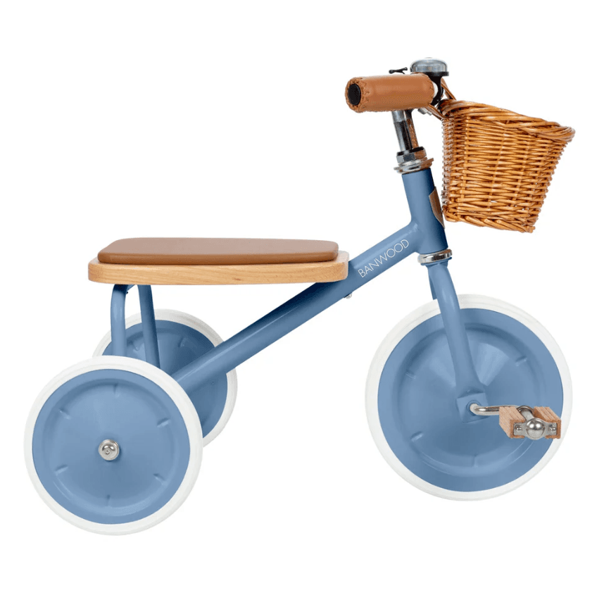 Vintage Driewieler - Blauw - Trike Vintage Blauw
