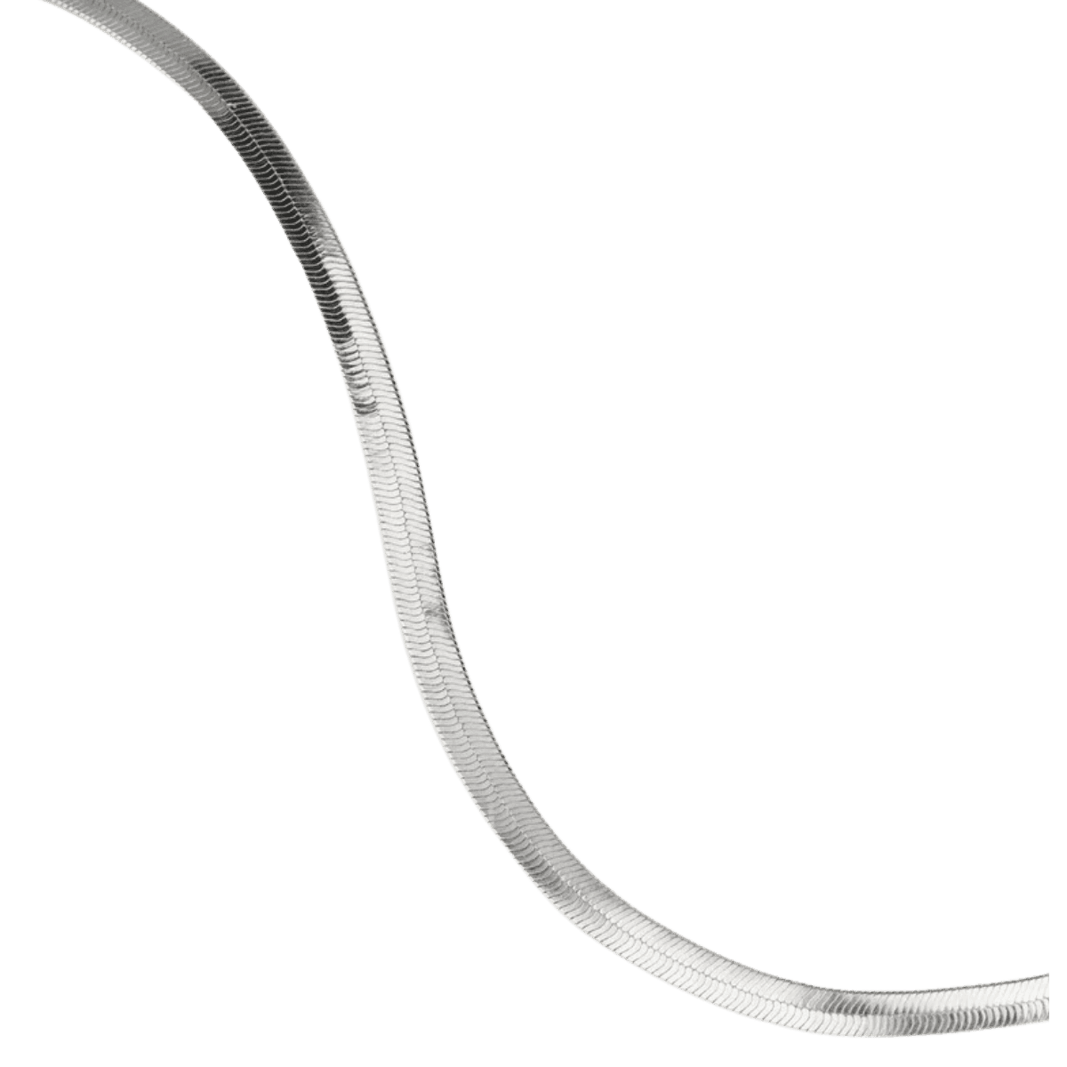 Vivienne halsketting - Massief zilver