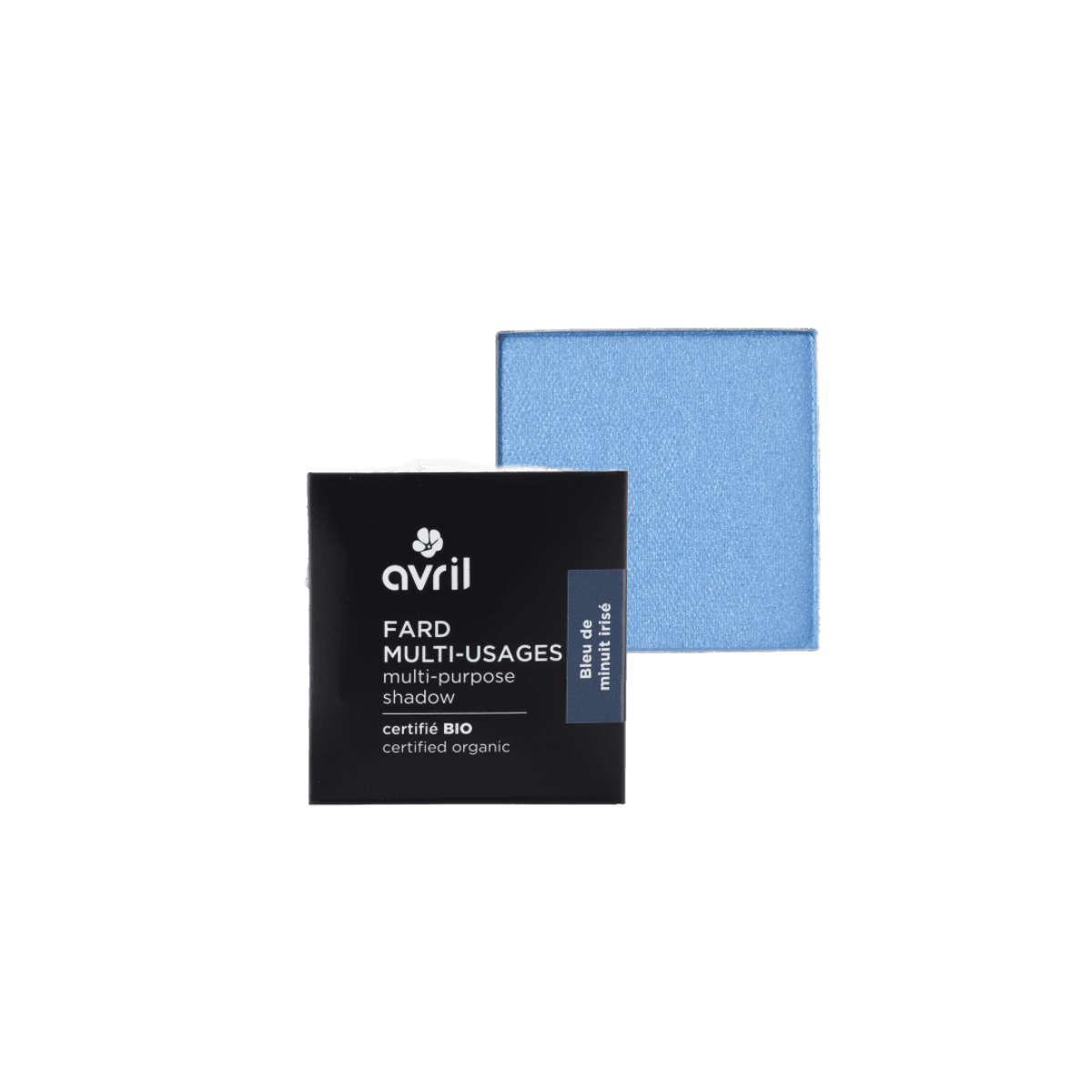 Navulling Oogschaduw - Midnight Blue Iridescent - Gecertificeerd Organisch