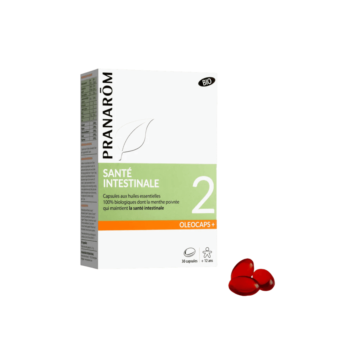 BIO Darmgezondheid Capsules – OLEOCAPS +2 (30 capsules)