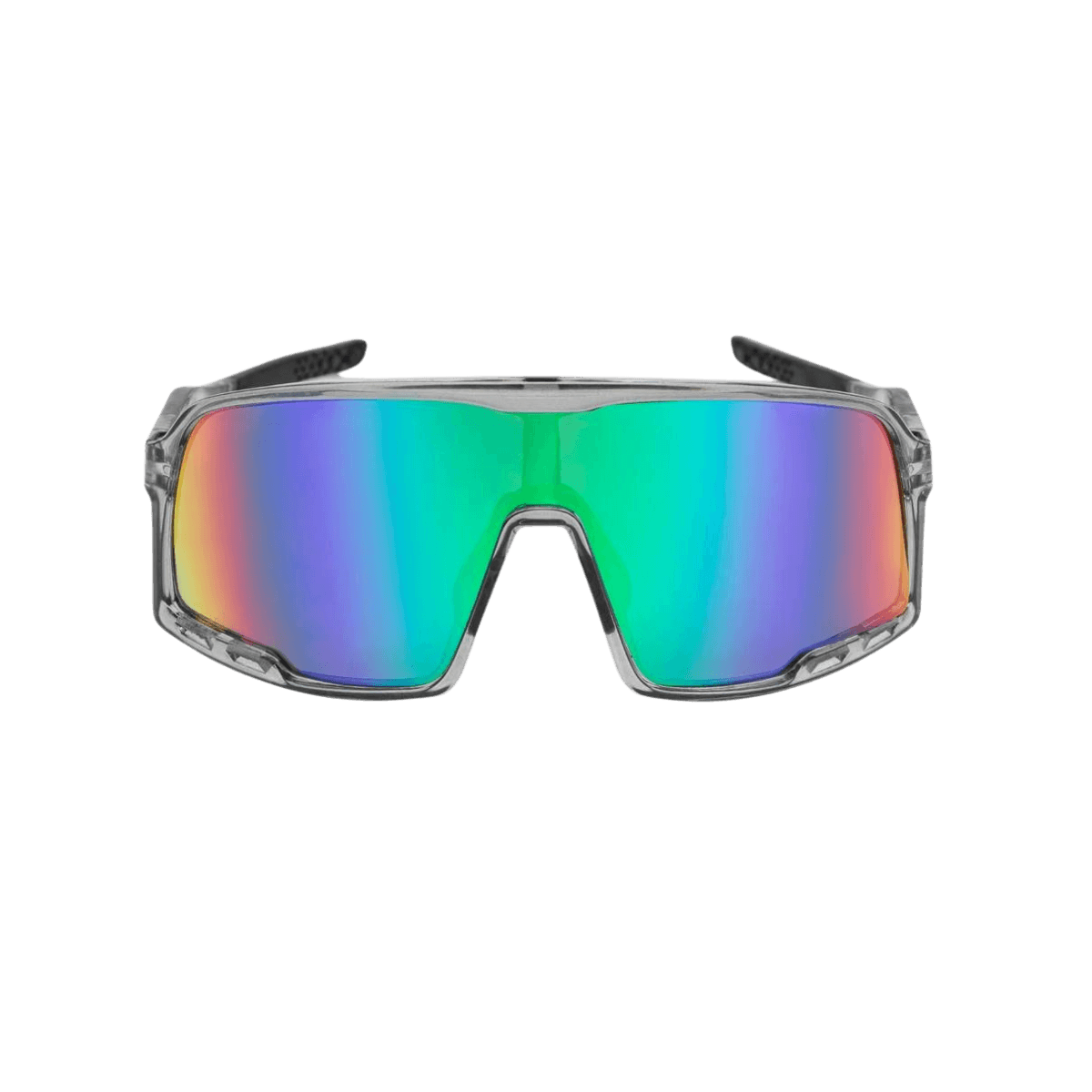 HENRIK Zonnebril - Transparant grijs/Rainbow mirror 16132PC