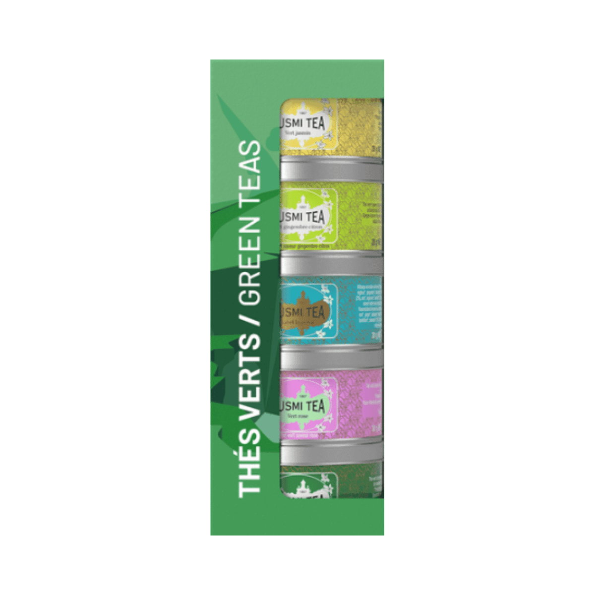 Biologische groene thee geschenkset - Biologische losse groene thee - 5 x 20g