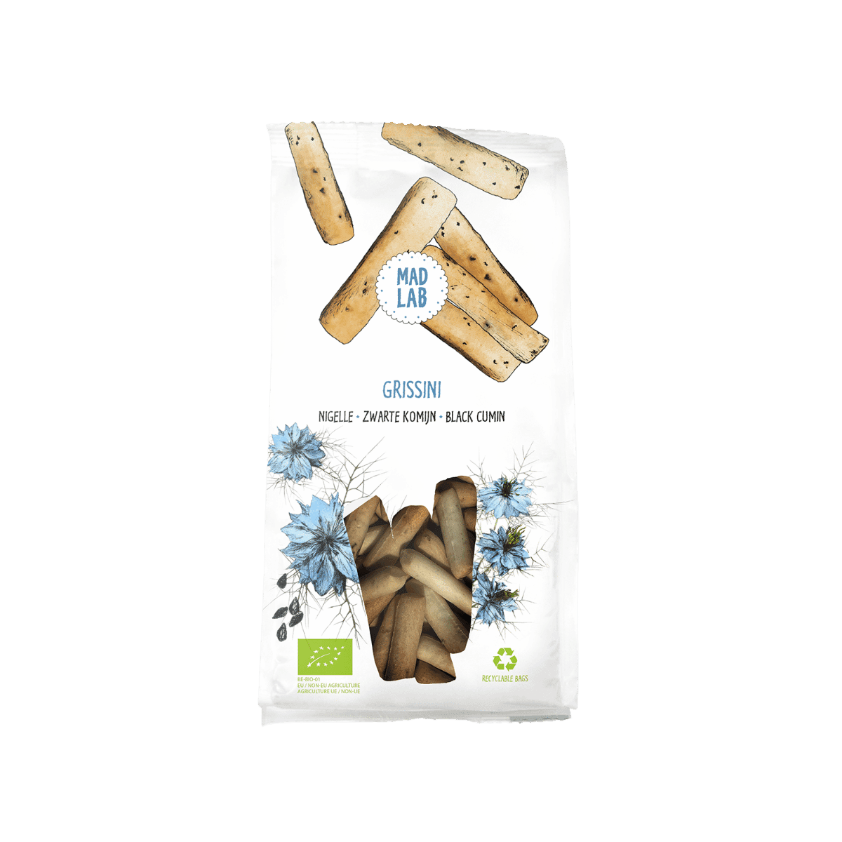 Biologische Nigella Grissini 110g