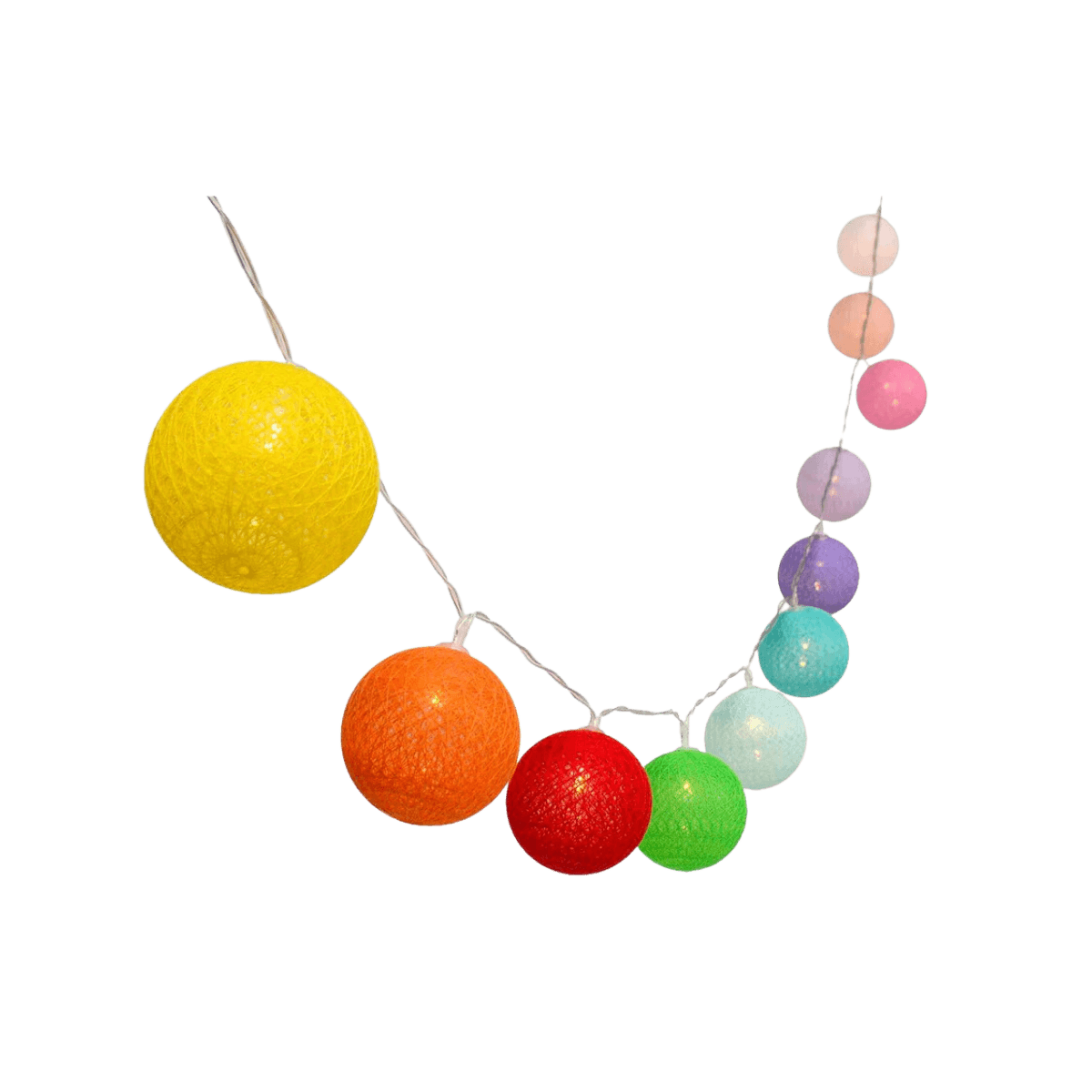Veelkleurige solar string lampjes - MIMY COLORS SOLAR