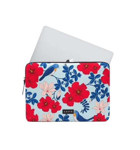 Cover PC 13" - Printemps fleuri