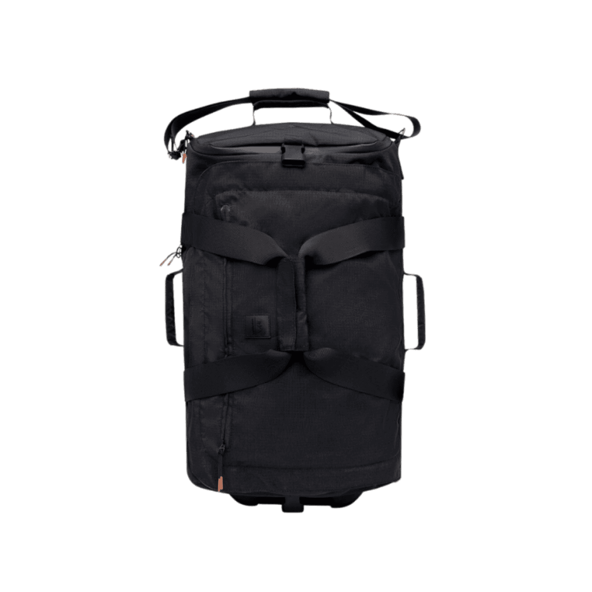Vouwkoffer met wieltjes 37L - MAVERICK FOLDABLE TROLLEY BLACK VANDRA RIPSTOP