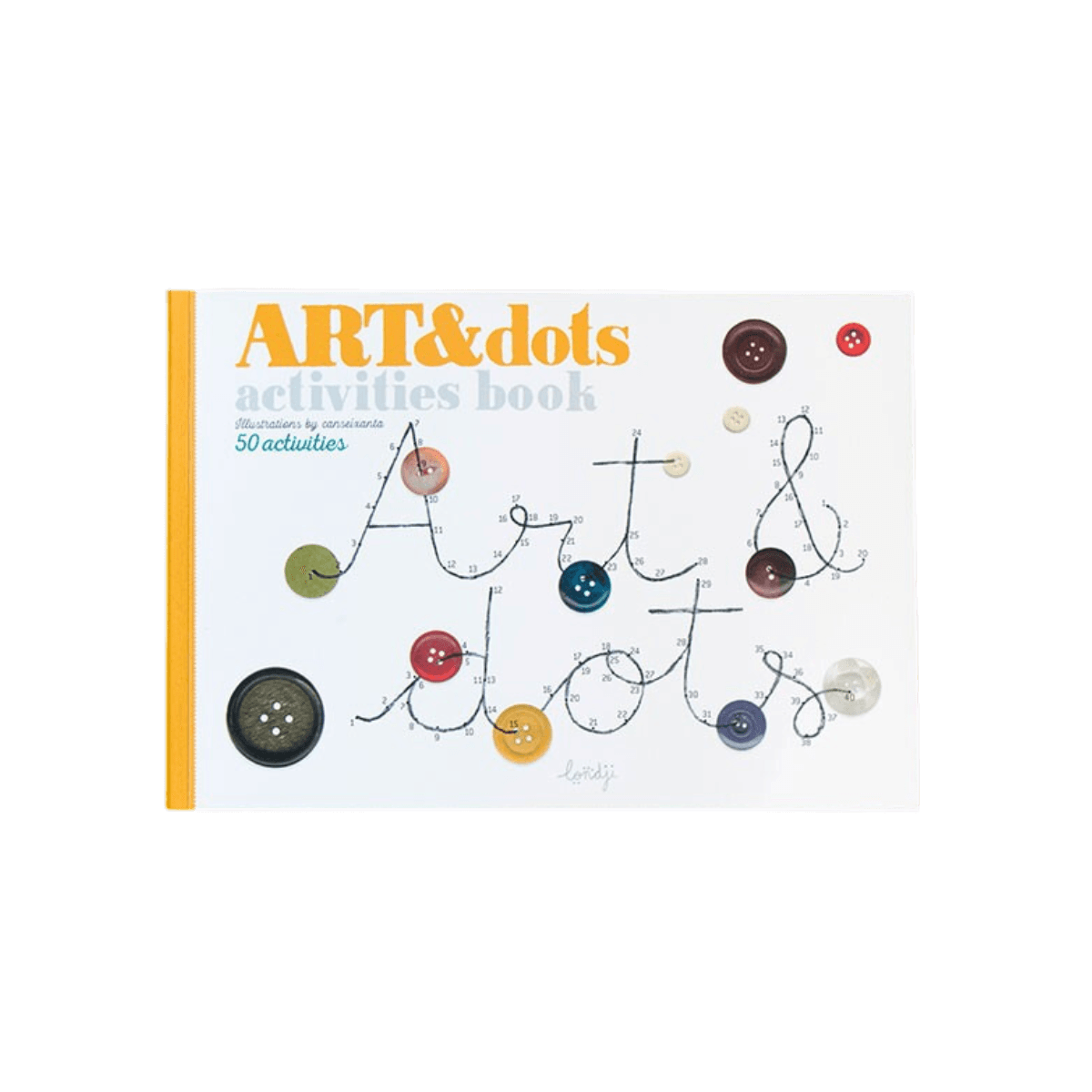 Activiteitenboek met steken binden - 5-8 jaar - ART&DOTS