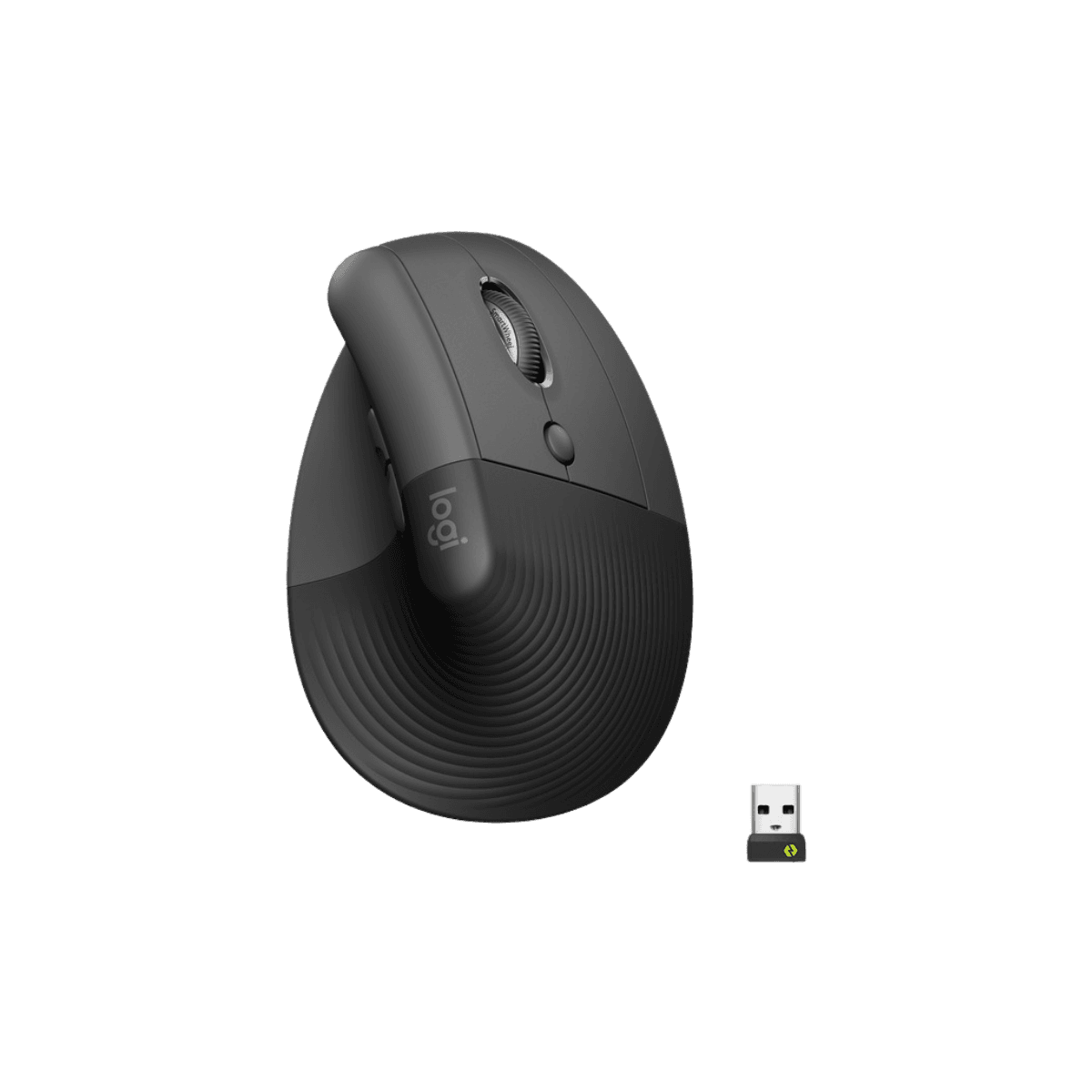 Ergonomische verticale muis voor rechtshandig - ERGO LIFT SERIES - Grafiet