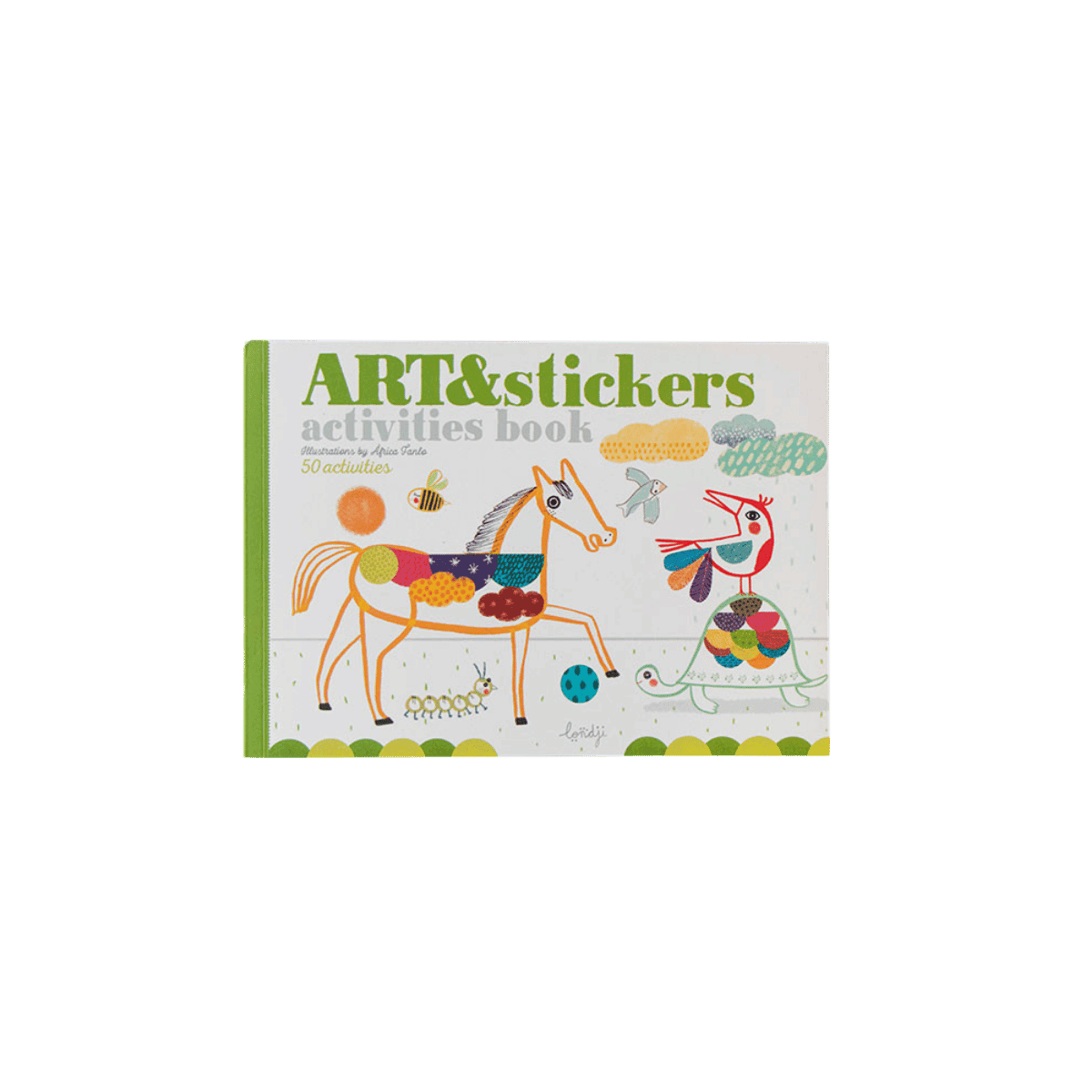 Activiteitenboek ART & STICKERS - 3 tot 8 jaar