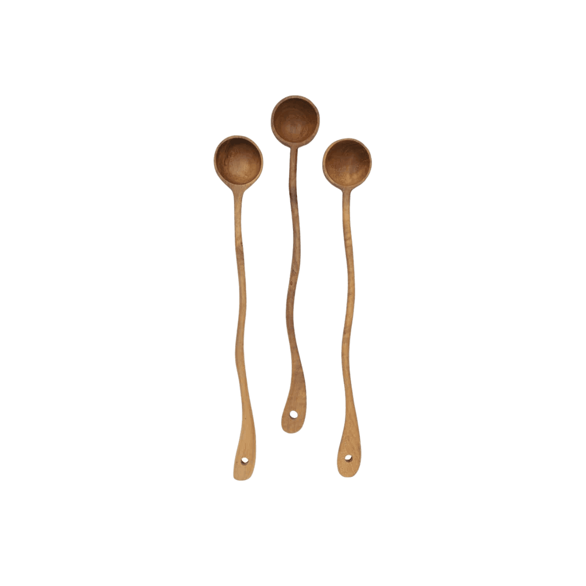 Verdraaide lepel x3 - ORGANIC SPOON RECLAIMED - S/3