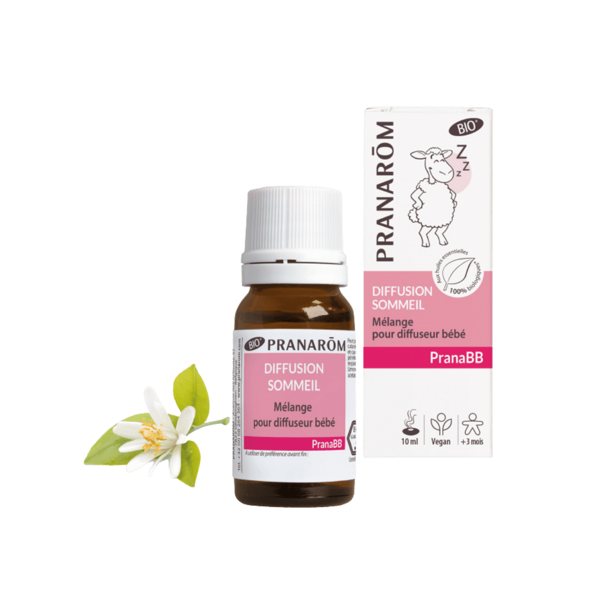 Mengsel voor diffuser baby - Etherische olie slaap BIO - 10 ML