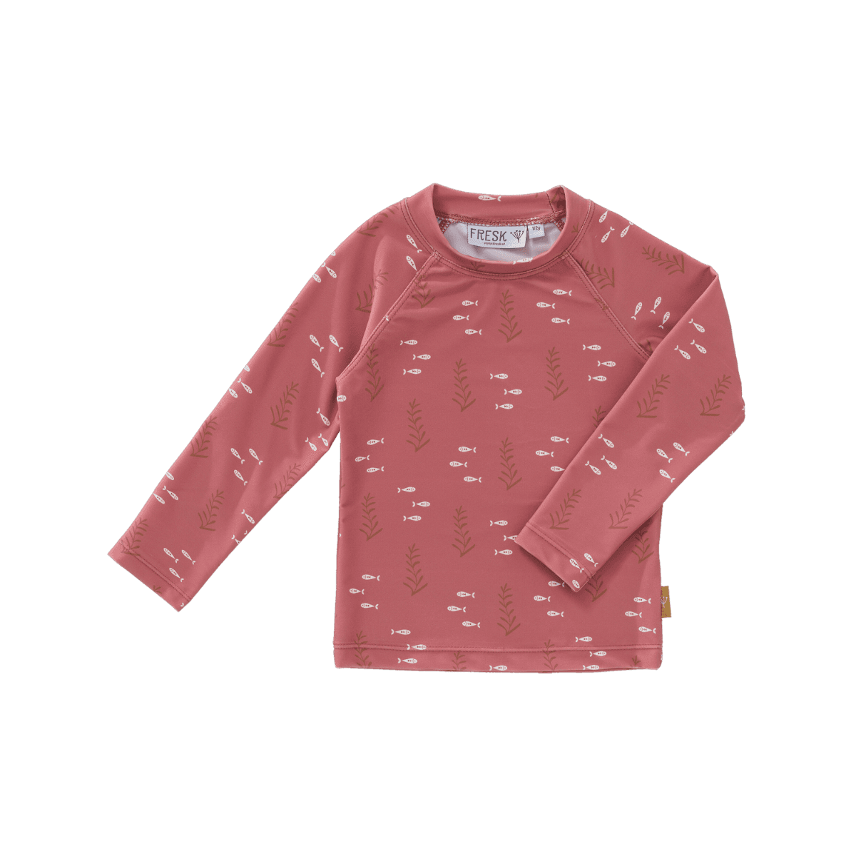 86 cm - Anti-UV-t-shirt met lange mouwen Fish - UV Top longsleeve Ocean Amber